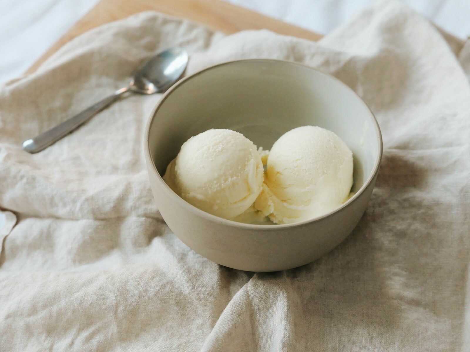 white ice creams